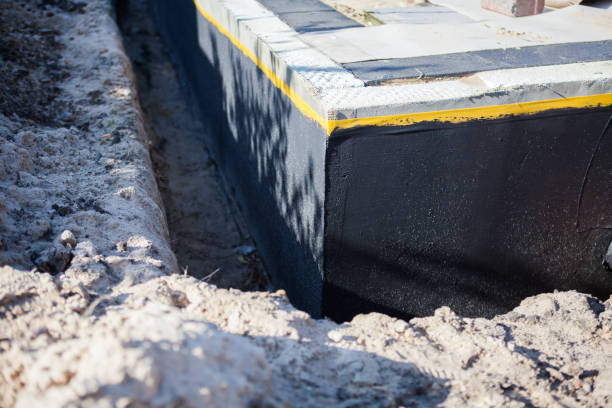 Residential Foundation Crack Repair installation at a Monroe, MI home by SJ Waterproofing Pros